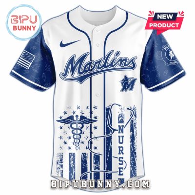 Miami Marlins x Nurses Night 2025 Baseball Jersey