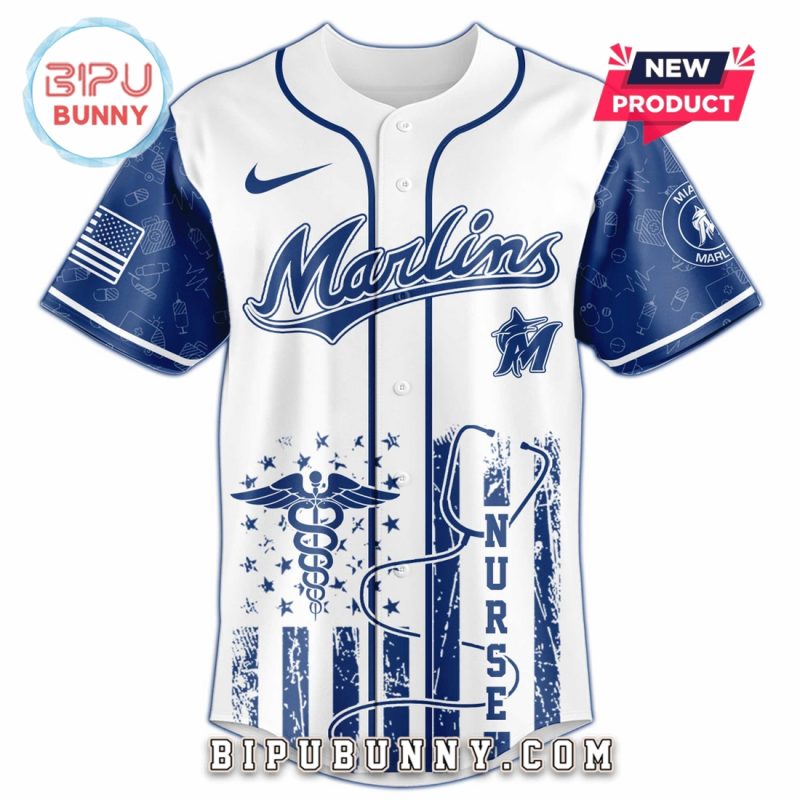 Miami Marlins x Nurses Night 2025 Baseball Jersey