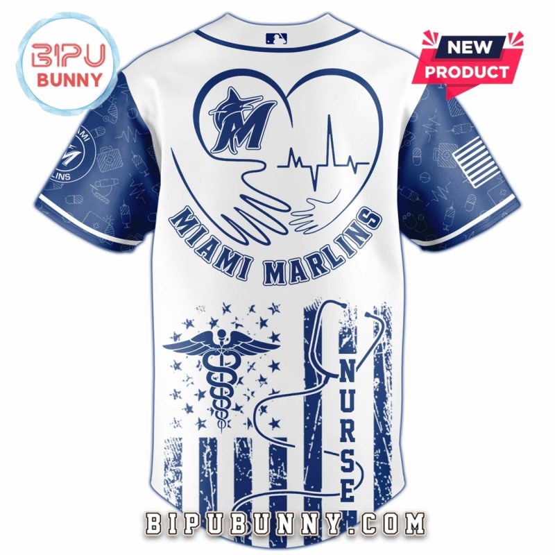 Miami Marlins x Nurses Night 2025 Baseball Jersey