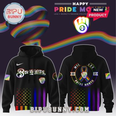 Milwaukee Brewers MLB Pride Month LGBTQ Hoodie And Pants