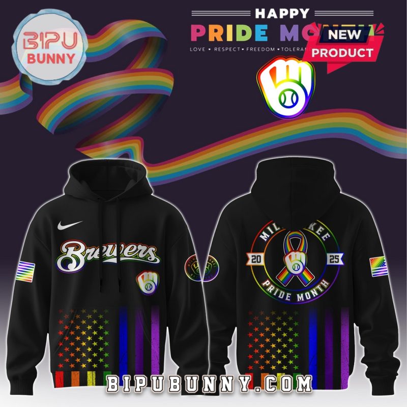 Milwaukee Brewers MLB Pride Month LGBTQ Hoodie And Pants