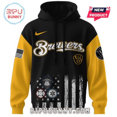 Milwaukee Brewers MLB x First Responders Night Hoodie And Pants