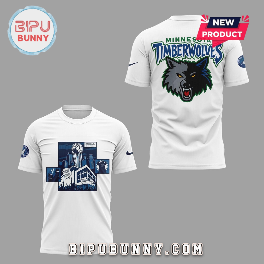 Minnesota Timberwolves White Hoodie Limited Edition Minnesota Timberwolves White Hoodie Limited Edition