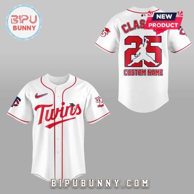 Minnesota Twins Class Of 2025 White Baseball Jersey