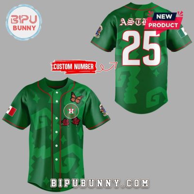 Minnesota Twins Mexican Heritage Night Green Baseball Jersey