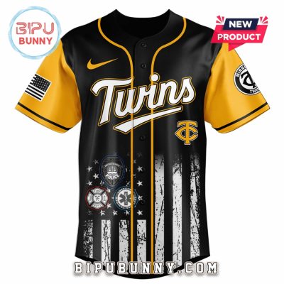 Minnesota Twins MLB x First Responders Night Baseball Jersey
