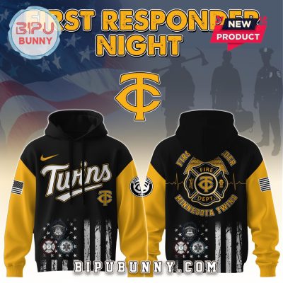 Minnesota Twins MLB x First Responders Night Hoodie And Pants