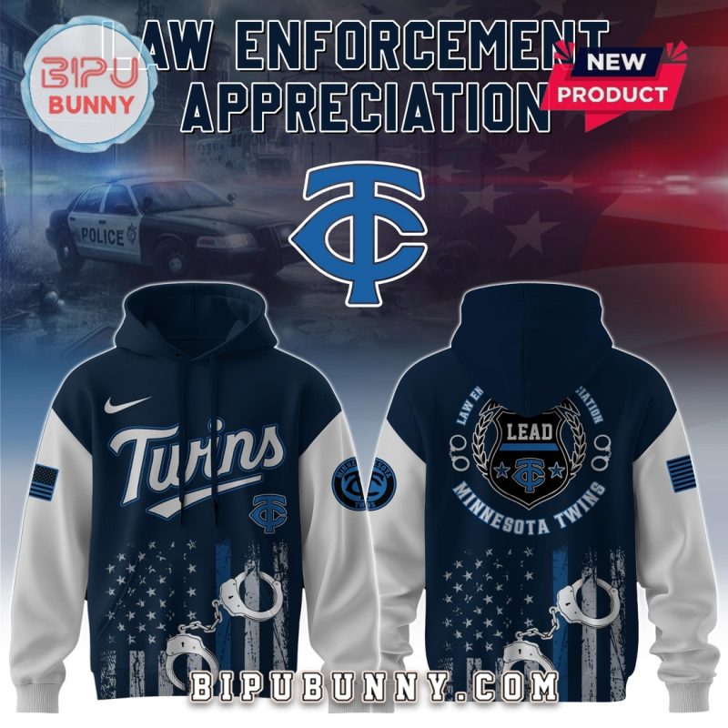 Minnesota Twins MLB x Law Enforcement Appreciation Day Hoodie And Pants