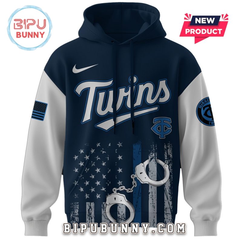 Minnesota Twins MLB x Law Enforcement Appreciation Day Hoodie And Pants