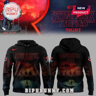 Minnesota Twins Stranger Things Night Hoodie And Pants