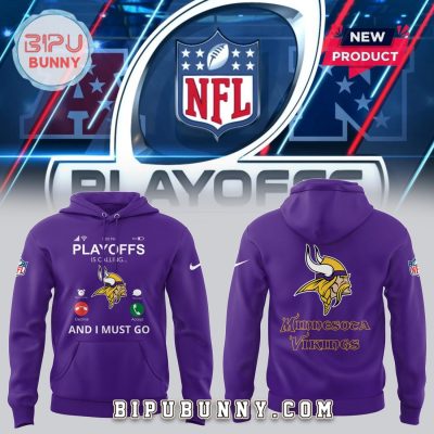 Minnesota Vikings 2025 Playoffs Hoodie Limited Edition