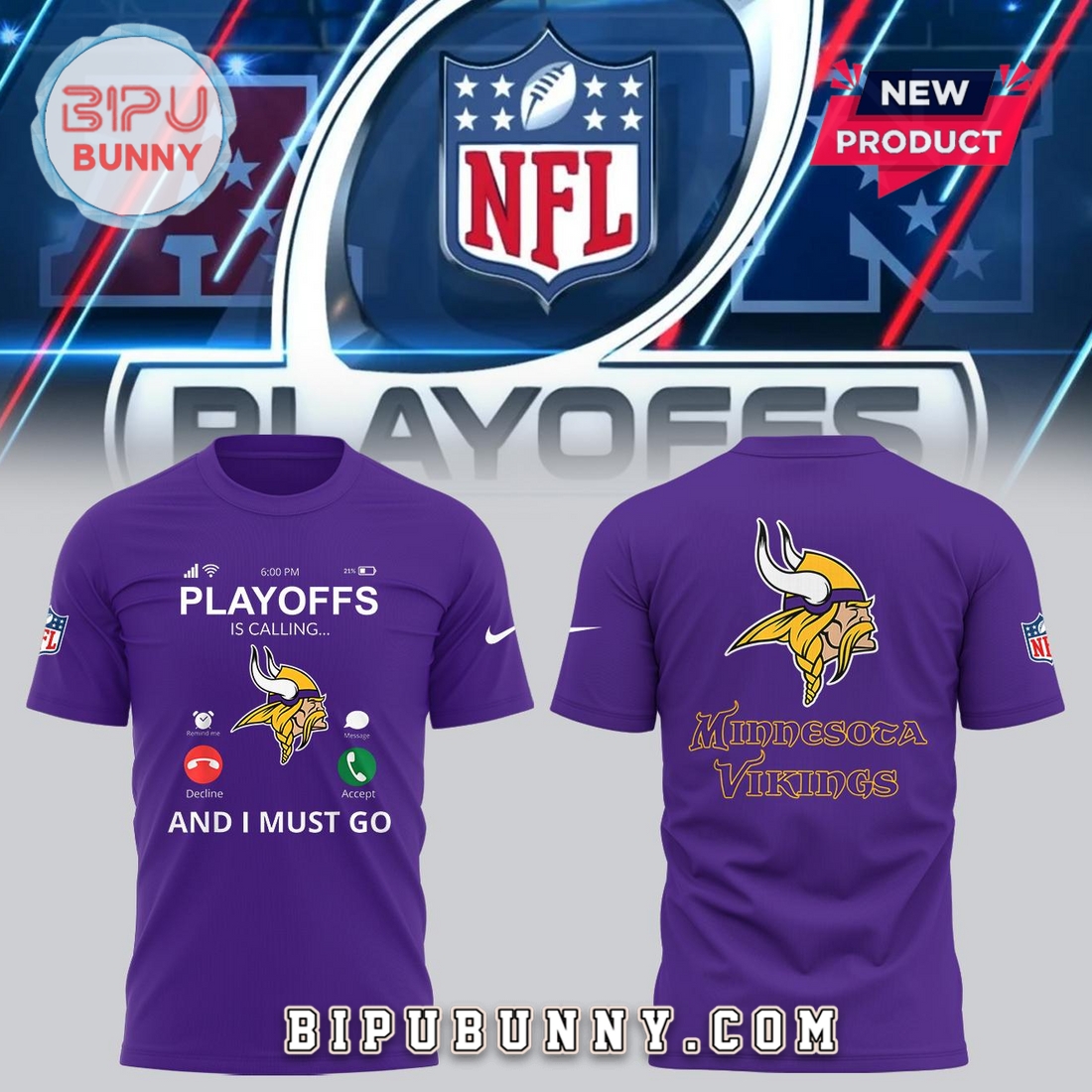 Minnesota Vikings 2025 Playoffs Hoodie Limited Edition Minnesota Vikings 2025 Playoffs Hoodie Limited Edition