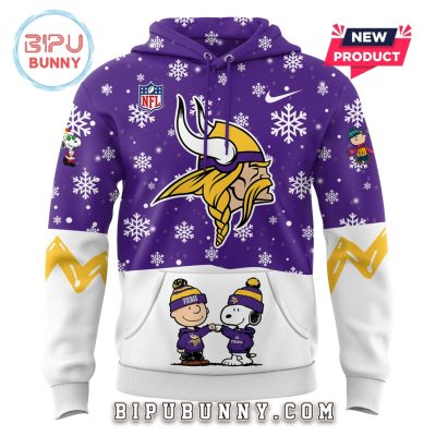 Minnesota Vikings Peanuts Holiday 2025 Hoodie And Pants
