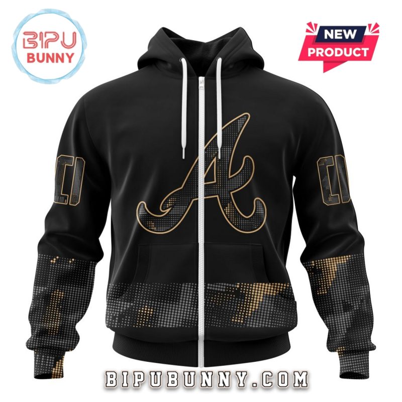 MLB Atlanta Braves 2025 Armed Forces Day Hoodie