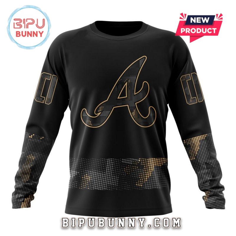 MLB Atlanta Braves 2025 Armed Forces Day Hoodie
