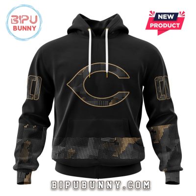 MLB Cincinnati Reds 2025 Armed Forces Day Hoodie
