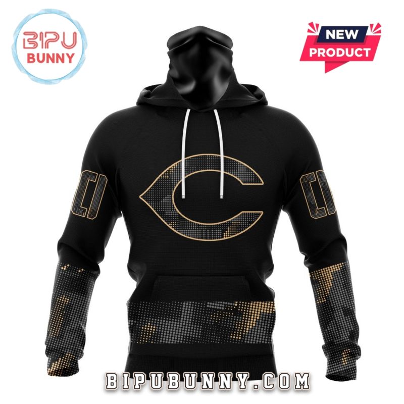 MLB Cincinnati Reds 2025 Armed Forces Day Hoodie