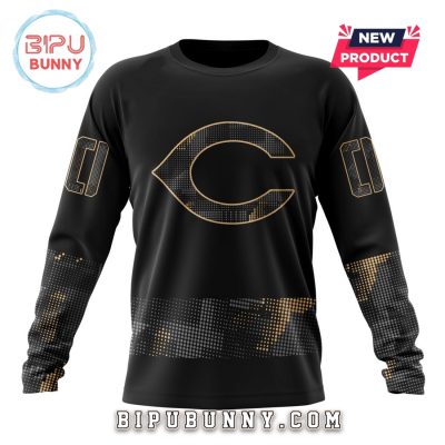 MLB Cincinnati Reds 2025 Armed Forces Day Hoodie