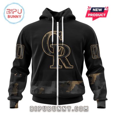 MLB Colorado Rockies 2025 Armed Forces Day Hoodie