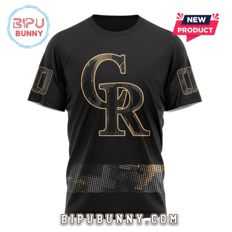 MLB Colorado Rockies 2025 Armed Forces Day Hoodie