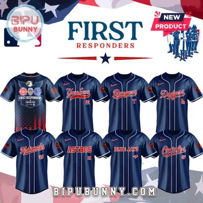 MLB First Responders 2025 All Team Baseball Jersey