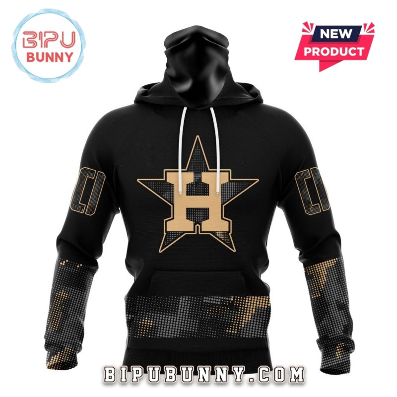 MLB Houston Astros 2025 Armed Forces Day Hoodie