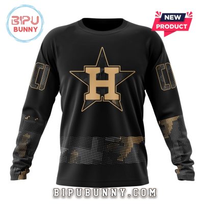 MLB Houston Astros 2025 Armed Forces Day Hoodie