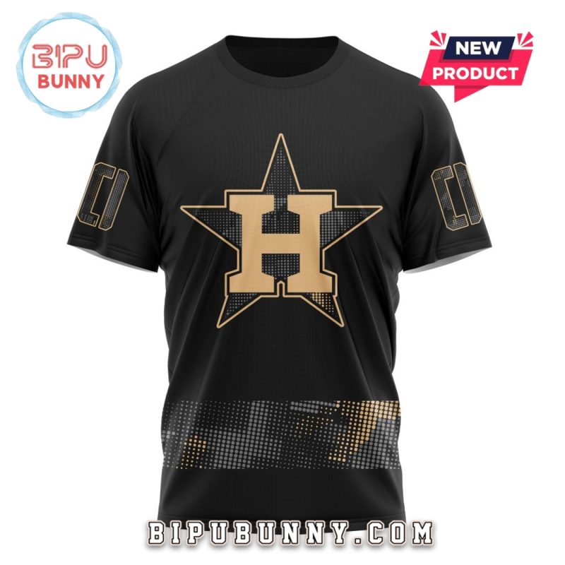 MLB Houston Astros 2025 Armed Forces Day Hoodie
