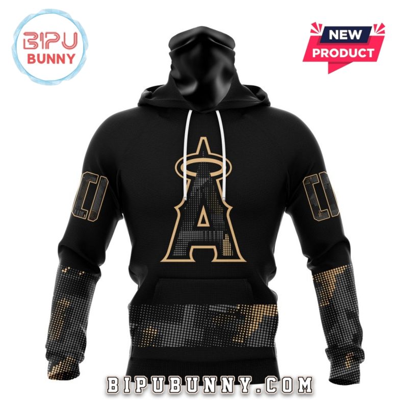 MLB Los Angeles Angels 2025 Armed Forces Day Hoodie