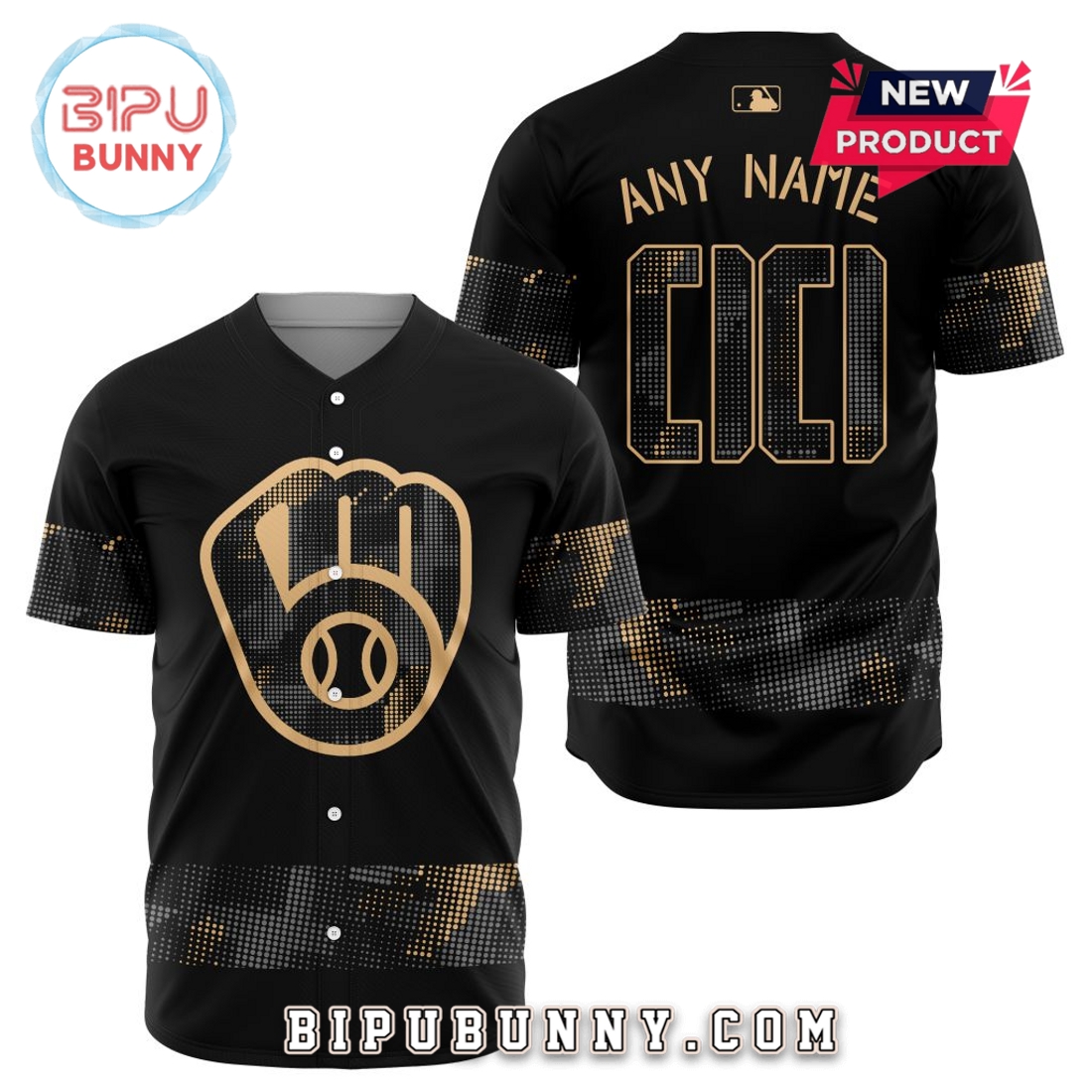 MLB Milwaukee Brewers 2025 Armed Forces Day Baseball Jersey MLB Milwaukee Brewers 2025 Armed Forces Day Baseball Jersey