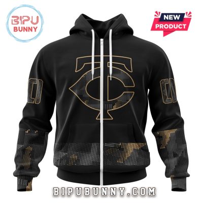 MLB Minnesota Twins 2025 Armed Forces Day Hoodie