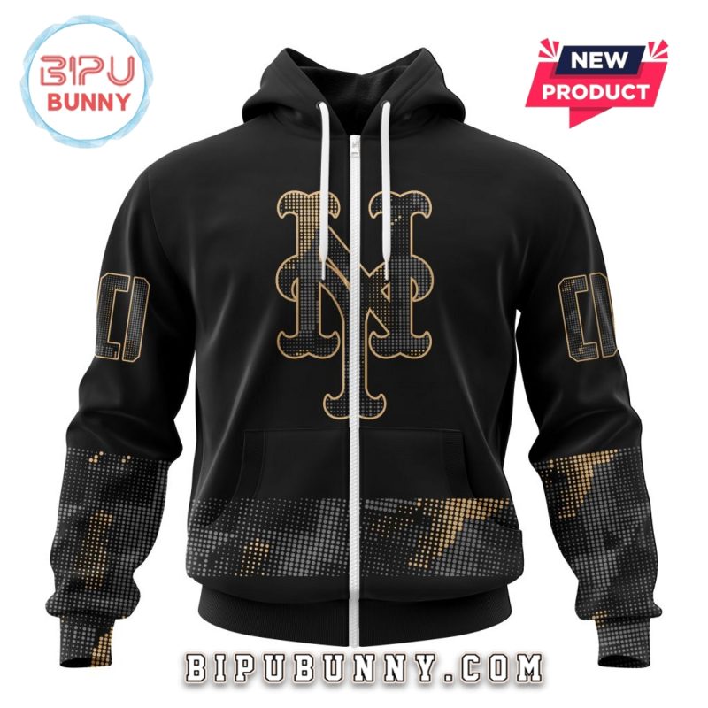 MLB New York Mets 2025 Armed Forces Day Hoodie