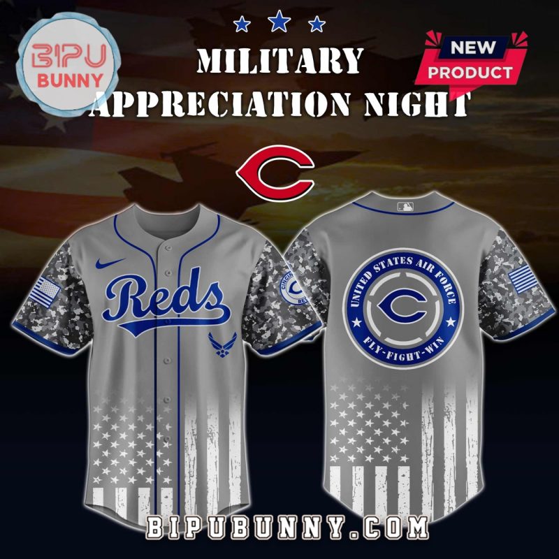 MLB x United States Air Force Military Appreciation Night Grey Jersey