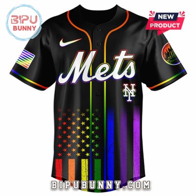 New York Mets Happy Pride Month Baseball Jersey