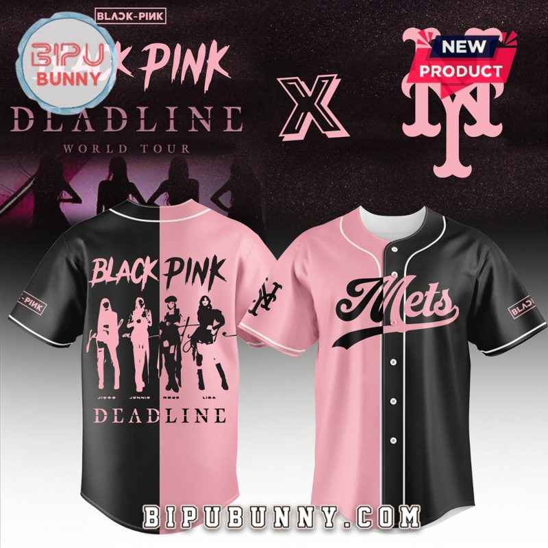 New York Mets MLB x BLACKPINK Baseball Jersey
