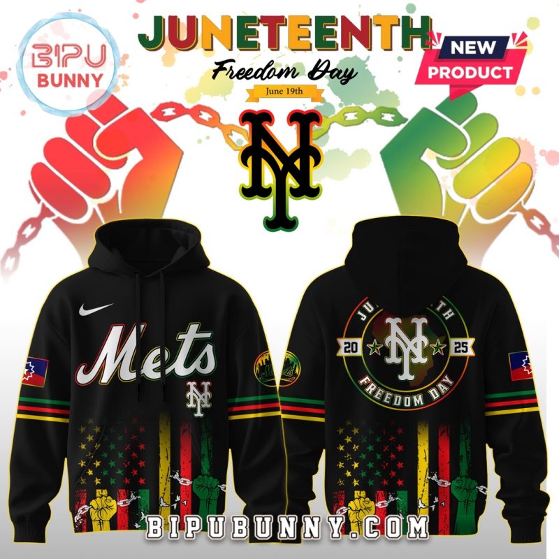 New York Mets MLB x Juneteenth Freedom Day Hoodie And Pants