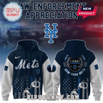 New York Mets MLB x Law Enforcement Appreciation Day Hoodie And Pants