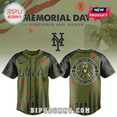 New York Mets MLB x Memorial Day Baseball Jersey