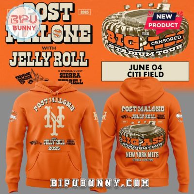 New York Mets x Post Malone with Jelly Roll Hoodie And Pants