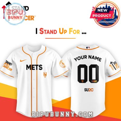 New York Mets x Stand Up To Cancer 2025 Baseball Jersey