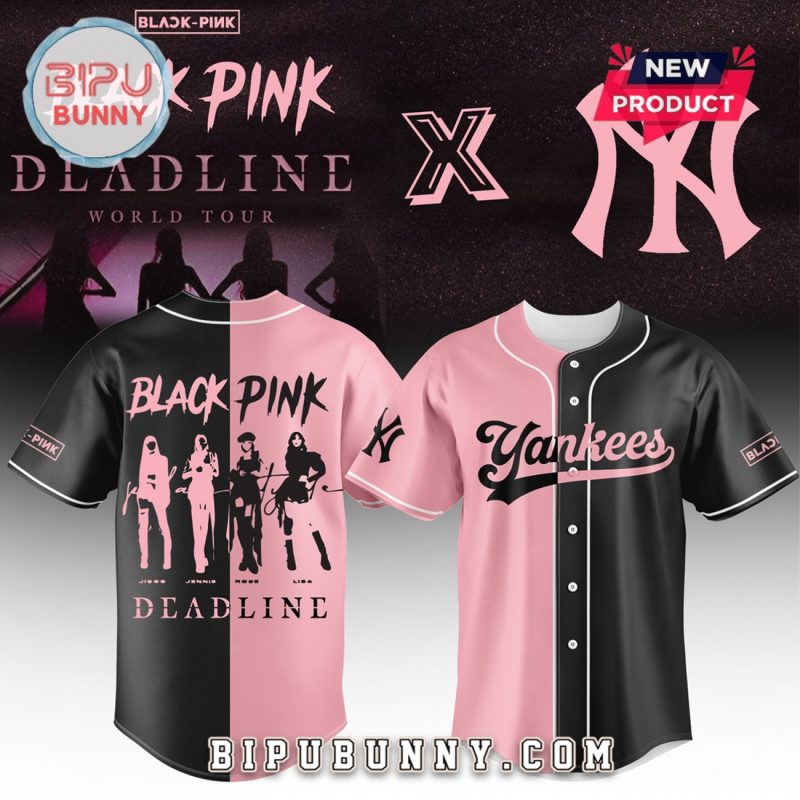 New York Yankees MLB x BLACKPINK Baseball Jersey