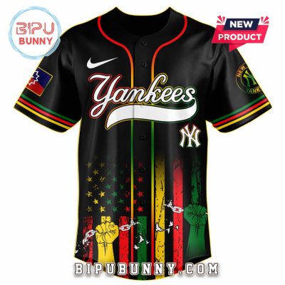 New York Yankees MLB x Juneteenth Day 2025 Baseball Jersey