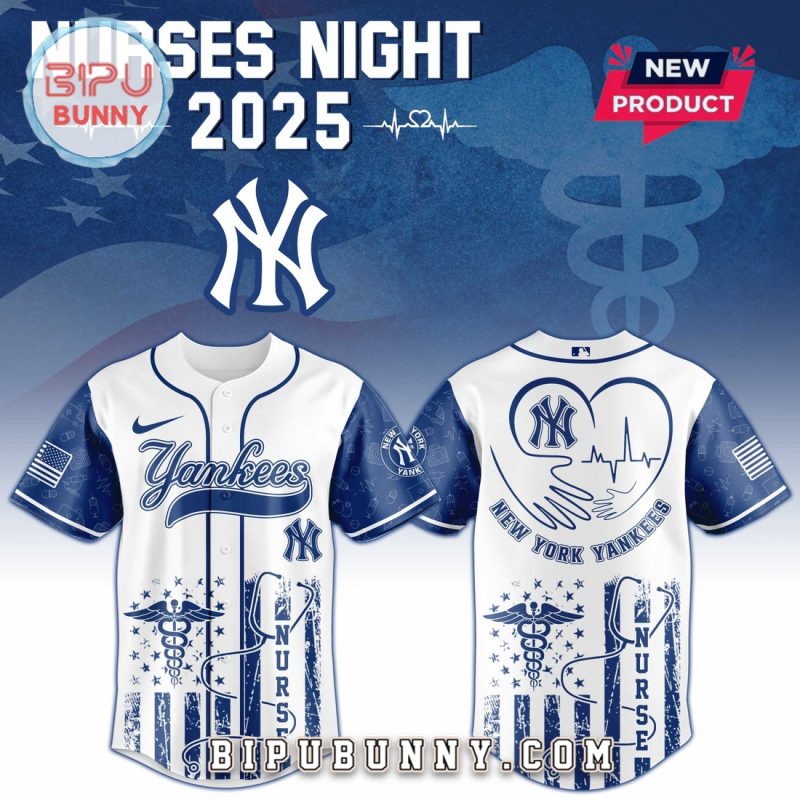 New York Yankees x Nurses Night 2025 Baseball Jersey