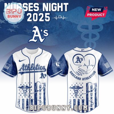 Oakland Athletics x Nurses Night 2025 Baseball Jersey