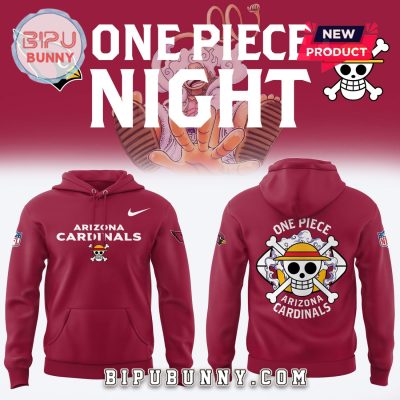 One Piece x Arizona Cardinals Limited Edition Hoodie