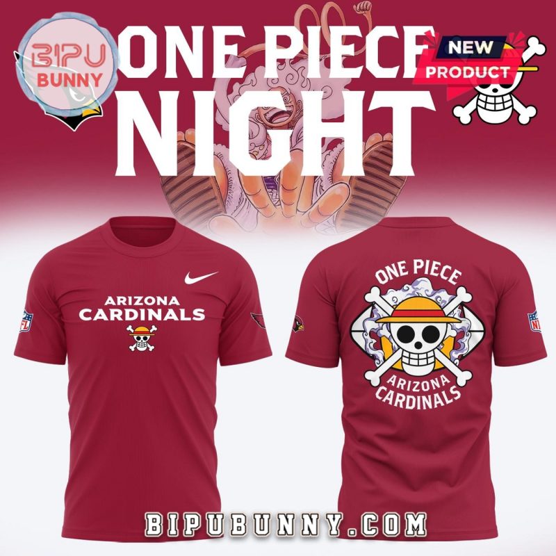 One Piece x Arizona Cardinals Limited Edition Hoodie