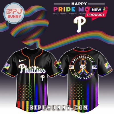 Philadelphia Phillies Happy Pride Month Baseball Jersey