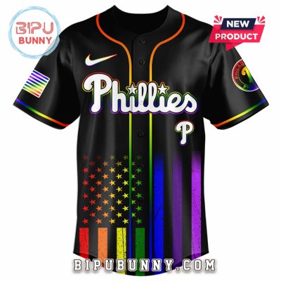Philadelphia Phillies Happy Pride Month Baseball Jersey