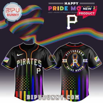 Pittsburgh Pirates Happy Pride Month Baseball Jersey