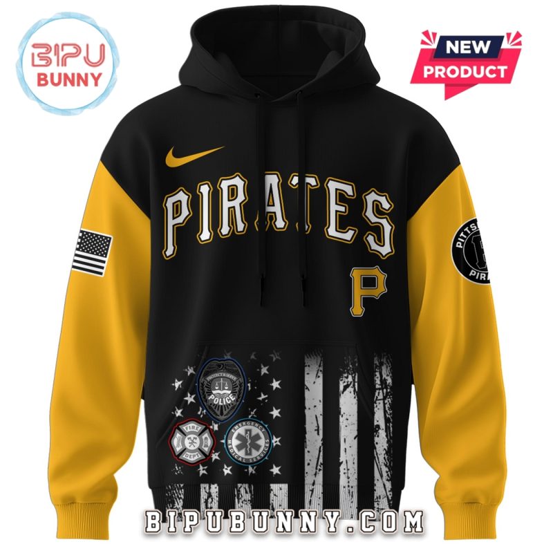 Pittsburgh Pirates MLB x First Responders Night Hoodie And Pants
